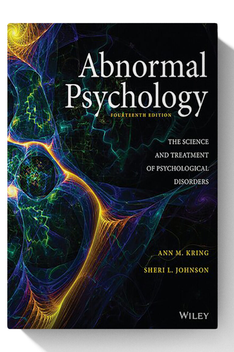 Abnormal Psychology : The Science And Treatment Of Psychological ...