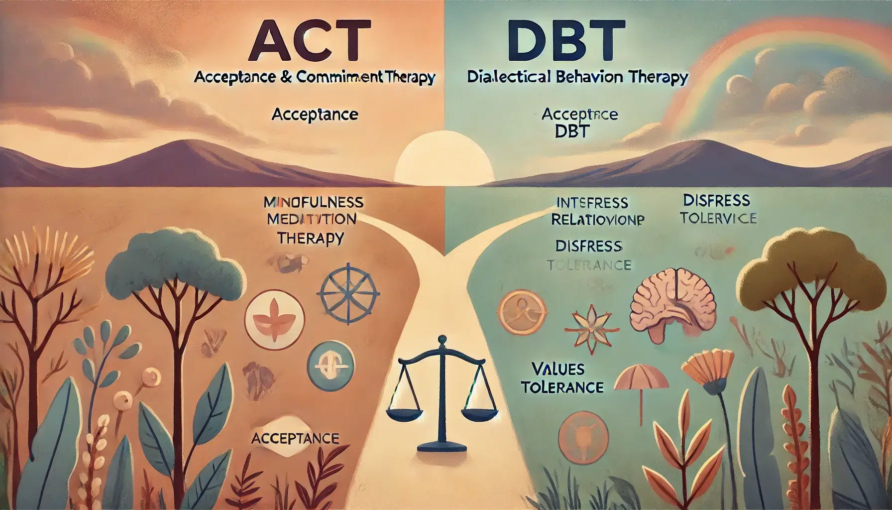 cognitive behavioral therapy vs dbt